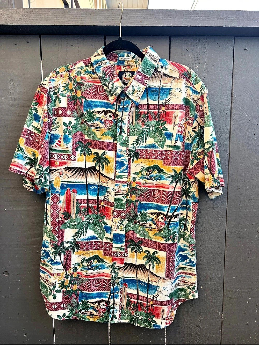 Reyn Spooner 2018 Mele Kalikimaka Christmas Hawaiian Shirt XL
